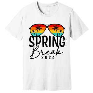 Spring Break 2024 Beach Week Group Vacation Matching Premium T-Shirt