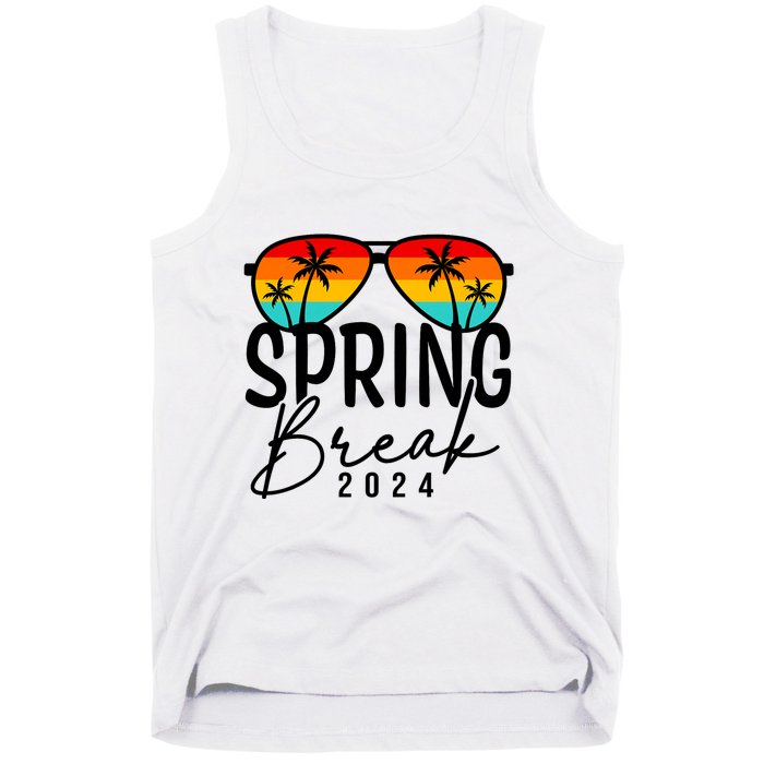 Spring Break 2024 Beach Week Group Vacation Matching Tank Top