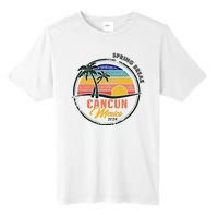 Spring Break 2024 Cancun Retro Sunset Tall Fusion ChromaSoft Performance T-Shirt