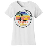 Spring Break 2024 Cancun Retro Sunset Women's T-Shirt