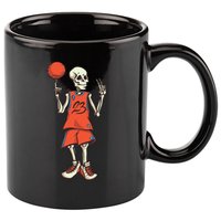 Skeleton Basketball 11oz C Handle Ceramic Mug