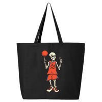 Skeleton Basketball 25L Jumbo Tote
