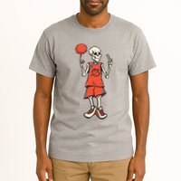 Skeleton Basketball Tall T-Shirt