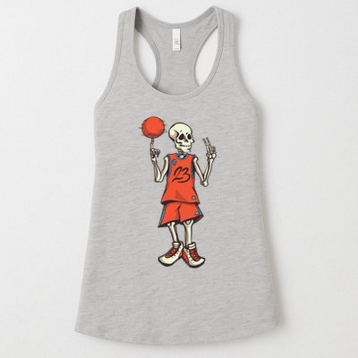 Skeleton Basketball Womens Tank Top