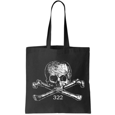 Skull & Bones 322 Distressed Skull And Crossbones Bag