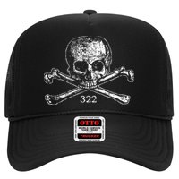Skull & Bones 322 Distressed Skull And Crossbones Hat