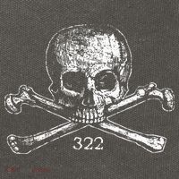 Skull & Bones 322 Distressed Skull And Crossbones Cotton Canvas Backpack