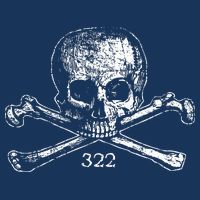 Skull & Bones 322 Distressed Skull And Crossbones Infant Baby Jersey Bodysuit