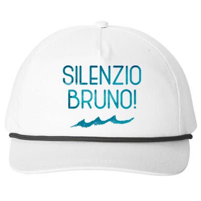 Silenzio Bruno! Snapback Five-Panel Rope Hat