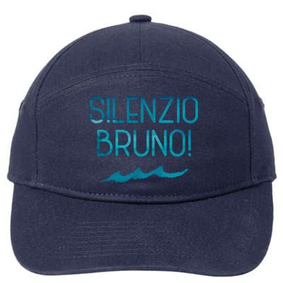 Silenzio Bruno! 7-Panel Snapback Hat