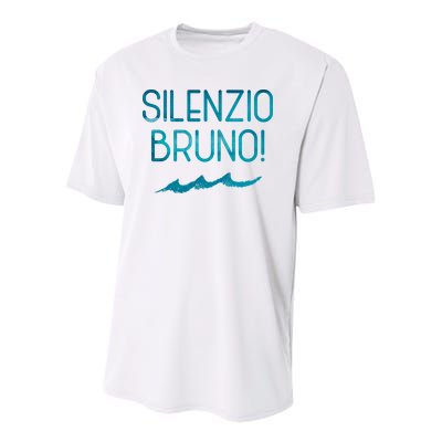 Silenzio Bruno! Youth Performance Sprint T-Shirt