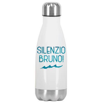 Silenzio Bruno! Stainless Steel Insulated Water Bottle