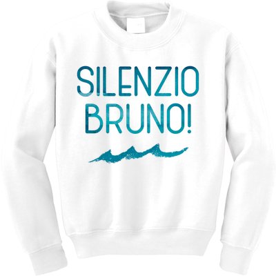 Silenzio Bruno! Kids Sweatshirt