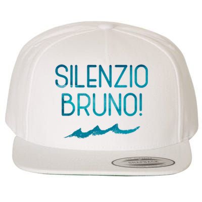 Silenzio Bruno! Wool Snapback Cap