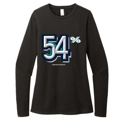 Seattle Baseball 54 Womens CVC Long Sleeve Shirt