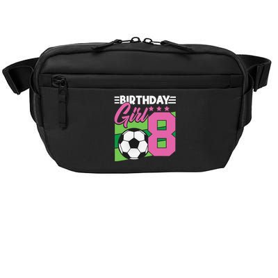 Soccer Birthday 8 Year Old Girl 8th Birthday Crossbody Pack