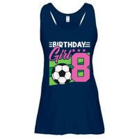 Soccer Birthday 8 Year Old Girl 8th Birthday Ladies Essential Flowy Tank