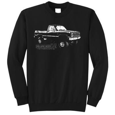 Square Body 80s Pickup Truck Squarebody Sweatshirt