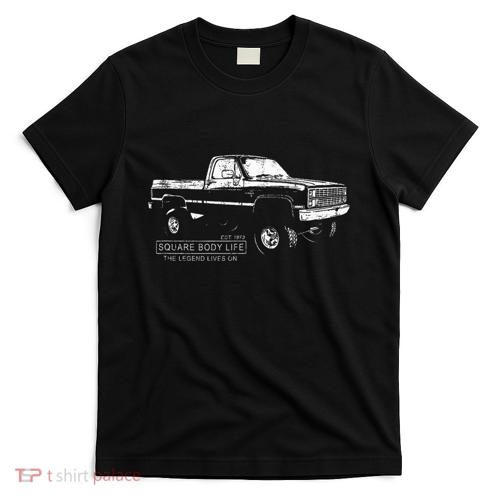 Square Body 80s Pickup Truck Squarebody T-Shirt