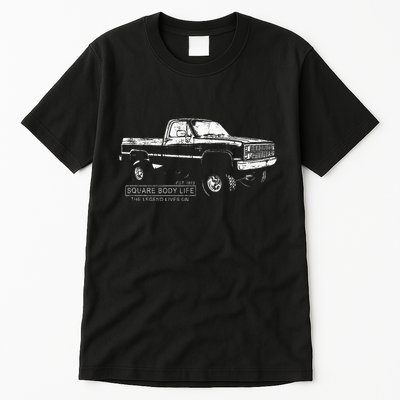 Square Body 80s Pickup Truck Squarebody Tall T-Shirt