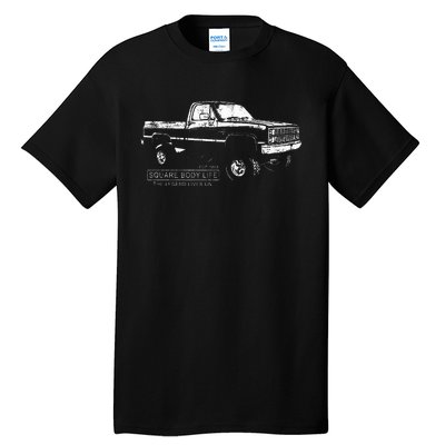 Square Body 80s Pickup Truck Squarebody Tall T-Shirt