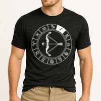 Sagittarius Bow And Arrow Zodiac Sign Sagittarius Gift Cooling Performance Crew T-Shirt