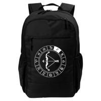 Sagittarius Bow And Arrow Zodiac Sign Sagittarius Gift Backpack