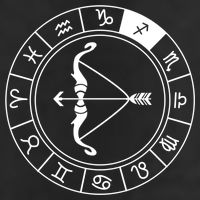 Sagittarius Bow And Arrow Zodiac Sign Sagittarius Gift Golf Towel