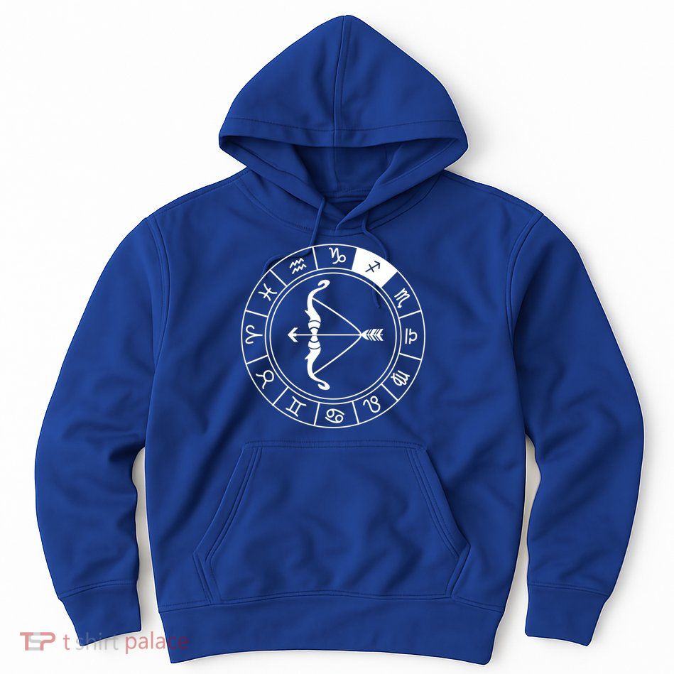 Sagittarius Bow And Arrow Zodiac Sign Sagittarius Gift Hoodie
