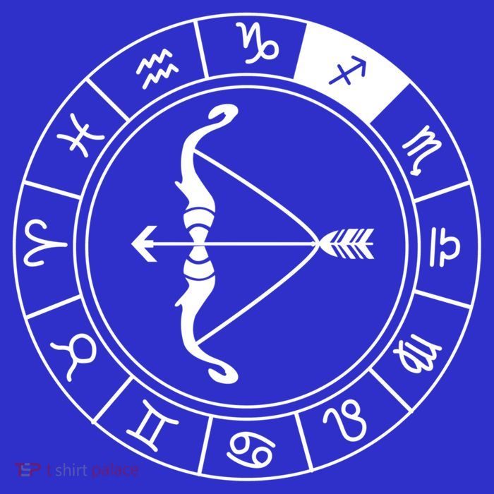 Sagittarius Bow And Arrow Zodiac Sign Sagittarius Gift T-Shirt
