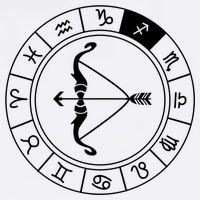 Sagittarius Bow And Arrow Zodiac Sign Sagittarius Gift Garment-Dyed Sweatshirt
