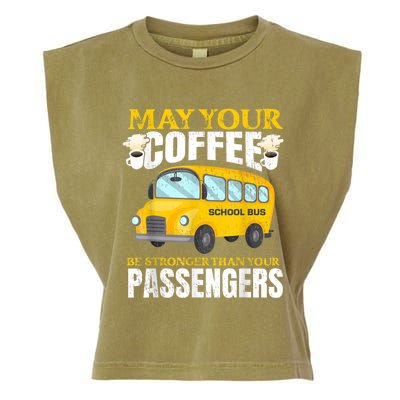 School Bus Apparel For A School Bus Driver Garment-Dyed Women's Muscle Tee