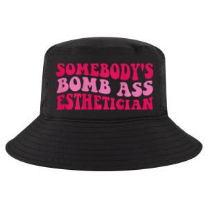 Somebodys Bomb Ass Esthetician Cool Comfort Performance Bucket Hat