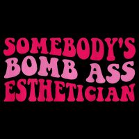 Somebodys Bomb Ass Esthetician Cooling Performance Crew T-Shirt