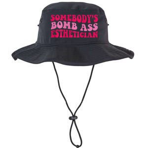 Somebodys Bomb Ass Esthetician Legacy Cool Fit Booney Bucket Hat