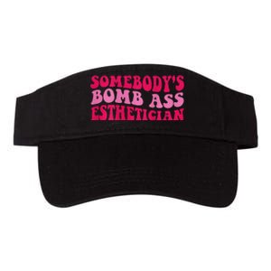 Somebodys Bomb Ass Esthetician Valucap Bio-Washed Visor