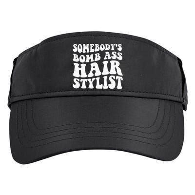 Somebodys Bomb Ass Hairstylist Adult Drive Performance Visor