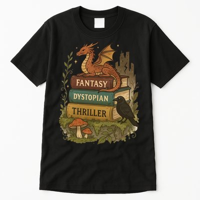 Subtle Book Anti-Trump Book Fantasy Dystopian Thriller Tall T-Shirt