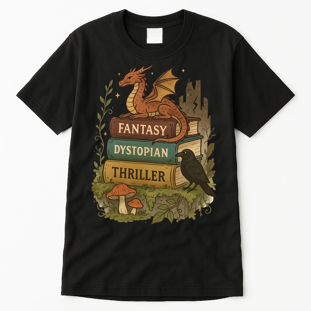 Subtle Book Anti-Trump Book Fantasy Dystopian Thriller Tall T-Shirt