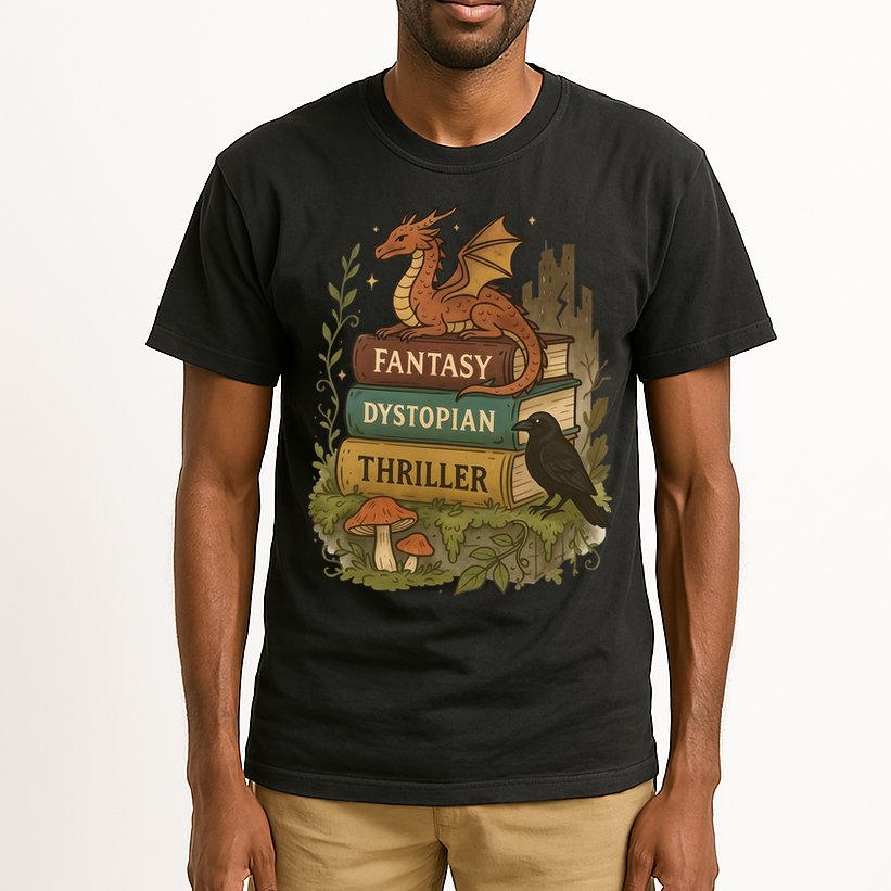 Subtle Book Anti-Trump Book Fantasy Dystopian Thriller Tall T-Shirt