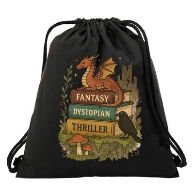 Subtle Book Anti-Trump Book Fantasy Dystopian Thriller Drawstring Bag