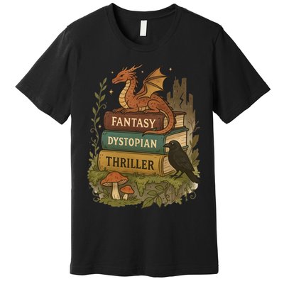 Subtle Book Anti-Trump Book Fantasy Dystopian Thriller Premium T-Shirt