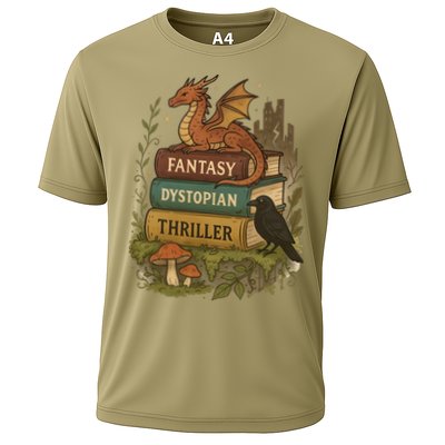 Subtle Book Anti-Trump Book Fantasy Dystopian Thriller Cooling Performance Crew T-Shirt