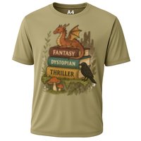 Subtle Book Anti-Trump Book Fantasy Dystopian Thriller Cooling Performance Crew T-Shirt