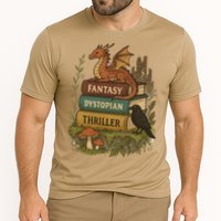 Subtle Book Anti-Trump Book Fantasy Dystopian Thriller Cooling Performance Crew T-Shirt