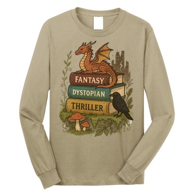 Subtle Book Anti-Trump Book Fantasy Dystopian Thriller Long Sleeve Shirt