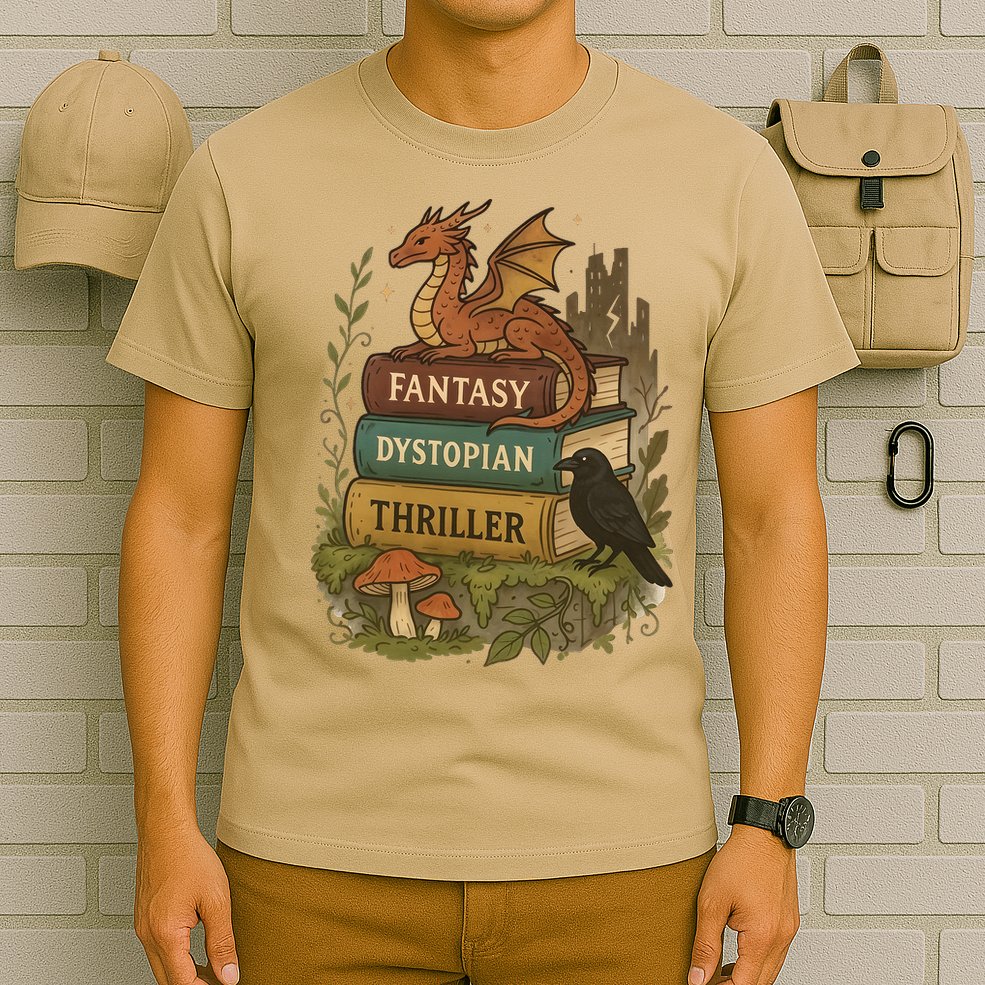 Subtle Book Anti-Trump Book Fantasy Dystopian Thriller T-Shirt