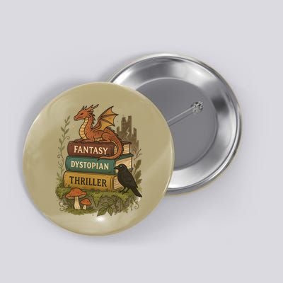 Subtle Book Anti-Trump Book Fantasy Dystopian Thriller Button