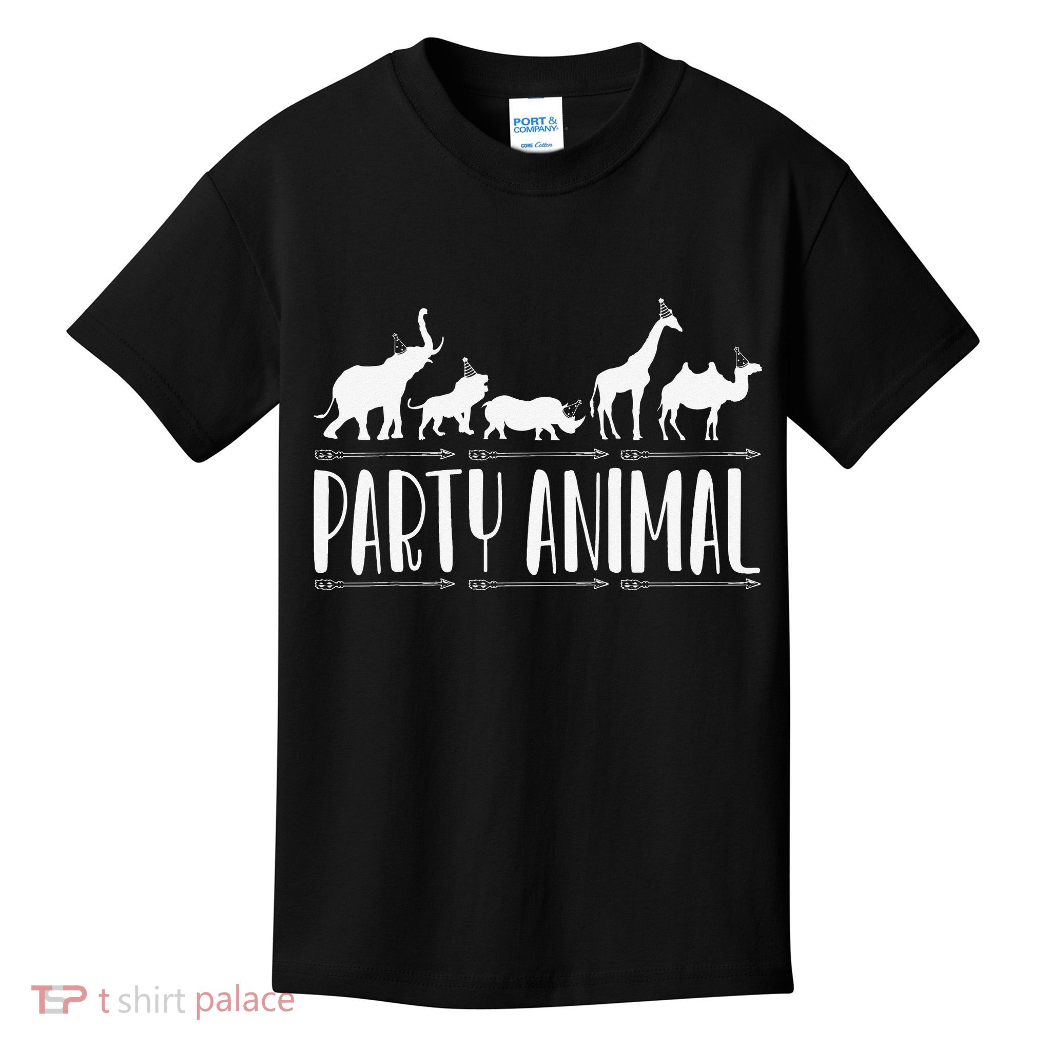 Safari Birthday Animals Party  Zoo Lover Kids T-Shirt
