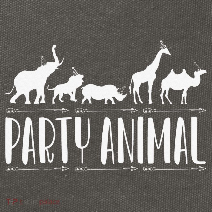 Safari Birthday Animals Party  Zoo Lover Cotton Canvas Backpack